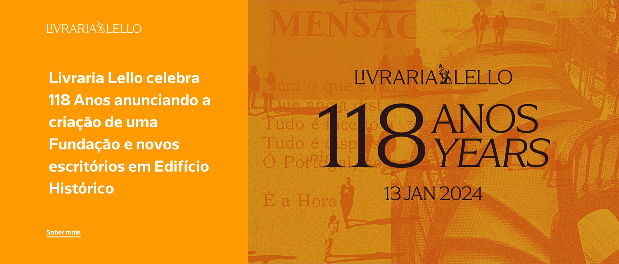 Livraria Lello celebra 118 Anos anunciando a criação de uma Fundação e novos escritórios em Edifício Histórico