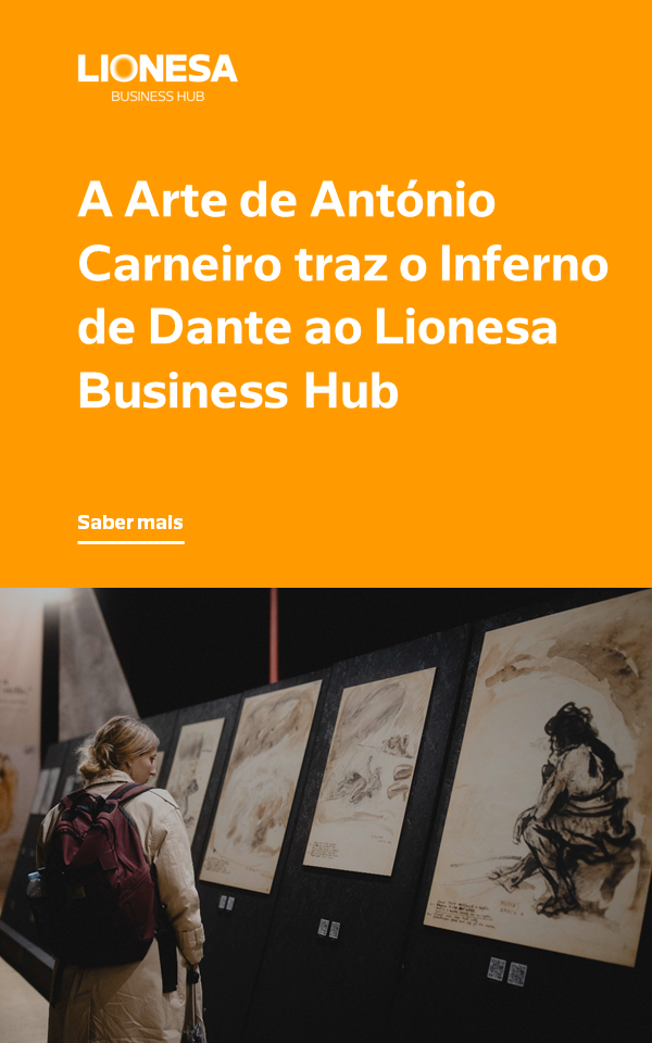 A Arte de António Carneiro traz o Inferno de Dante ao Lionesa Business Hub